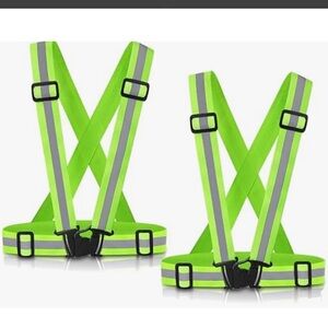 Reflective Safety Vest - Neon Green